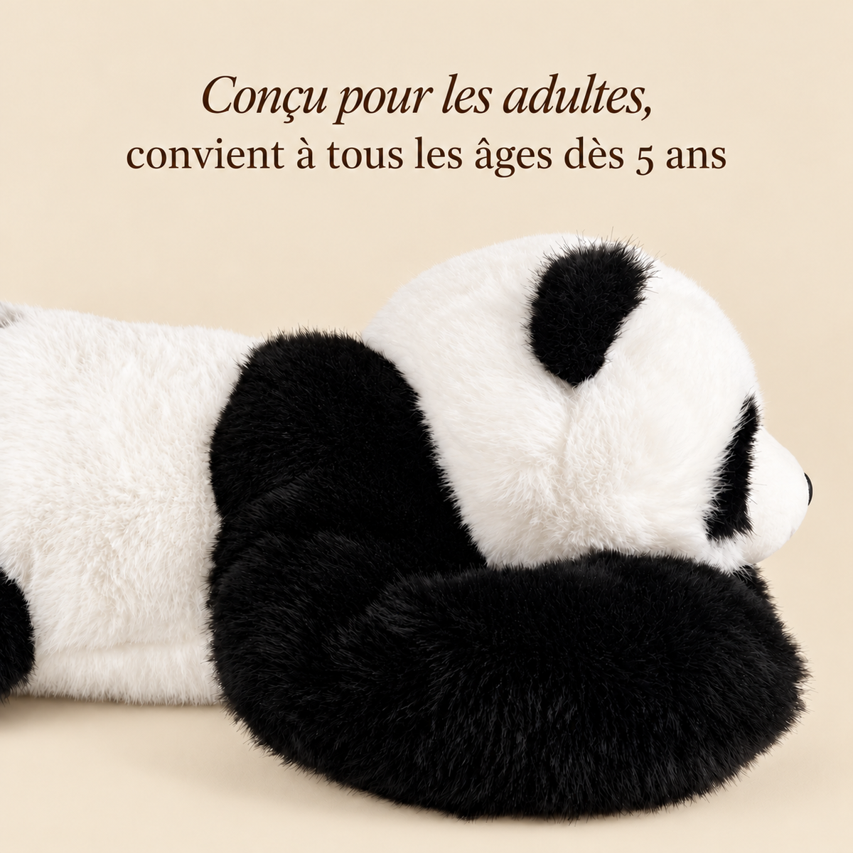 Peluche lestée Panda