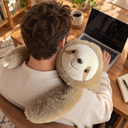 Peluche lestée Paresseux
