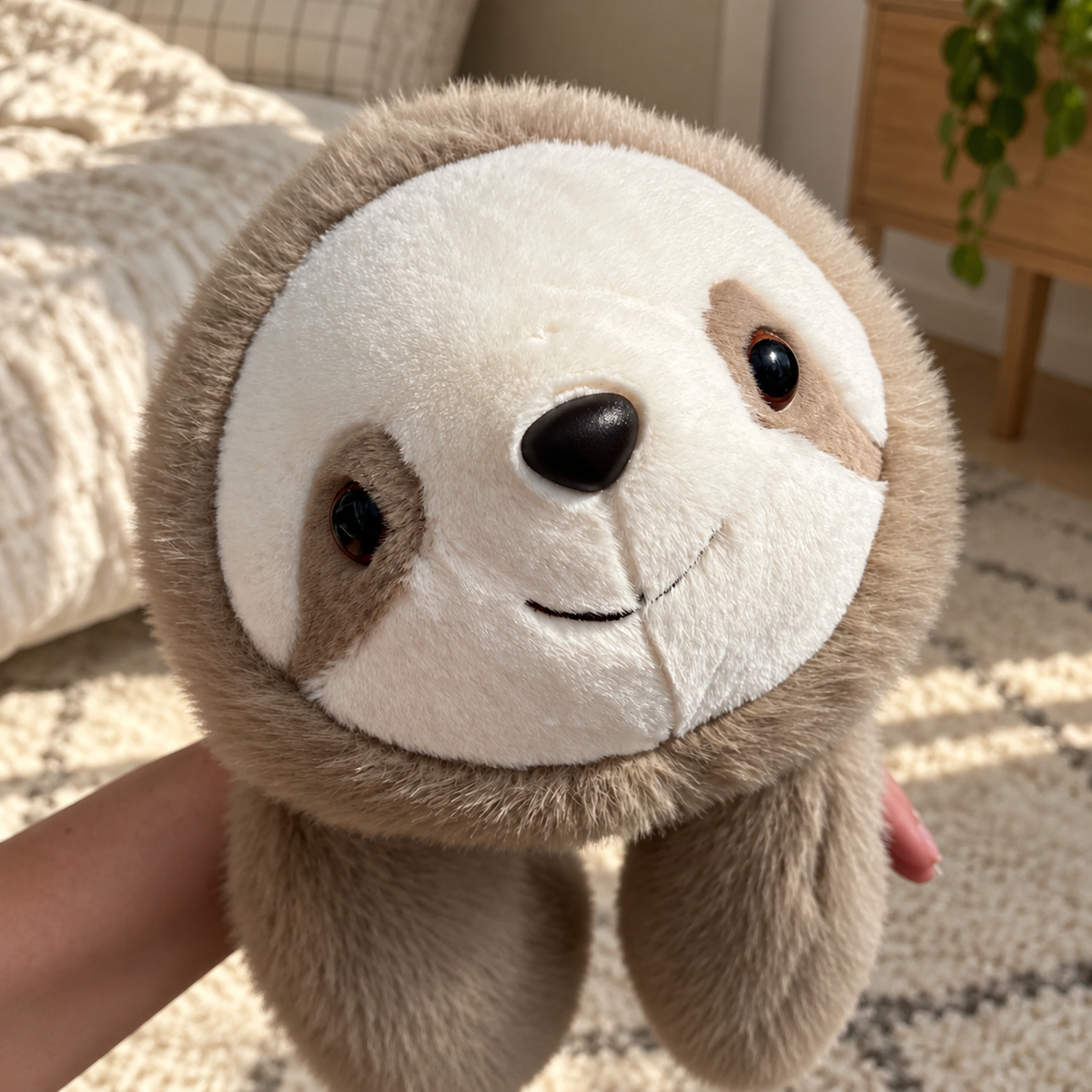 Peluche lestée Paresseux